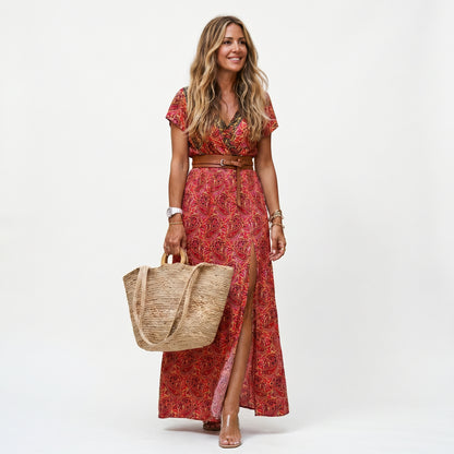 Airy Summer Maxi Dress for Women - Plus Size Wedding Guest Dresses DONE