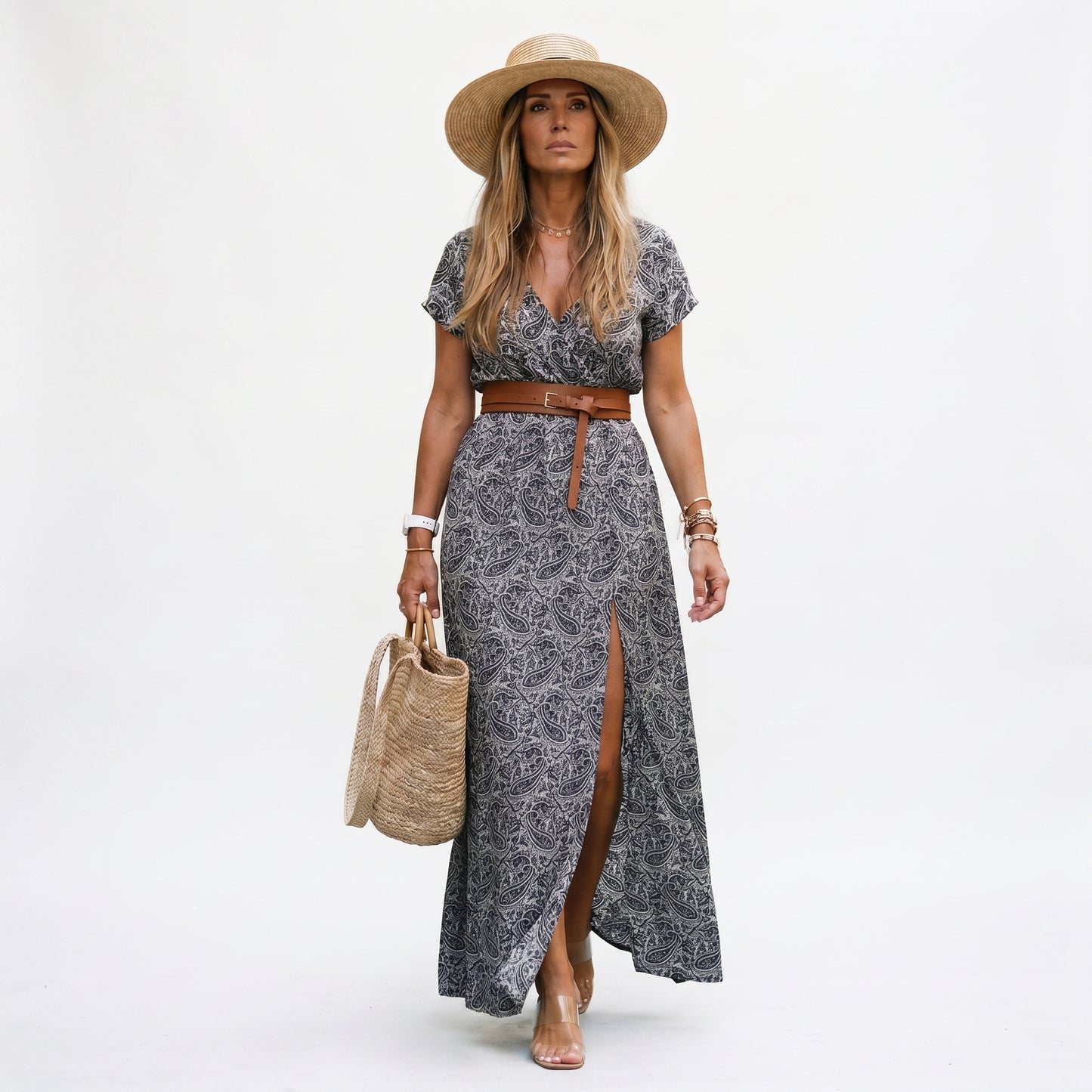 Airy Summer Maxi Dress for Women - Plus Size Wedding Guest Dresses DONE