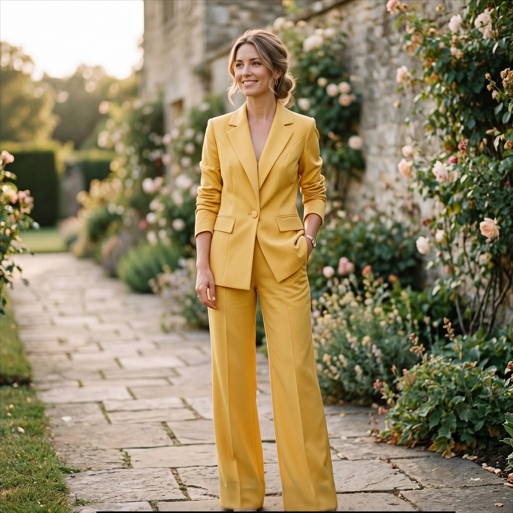 Alejandra – Summer Wedding Suit for Women Lightweight