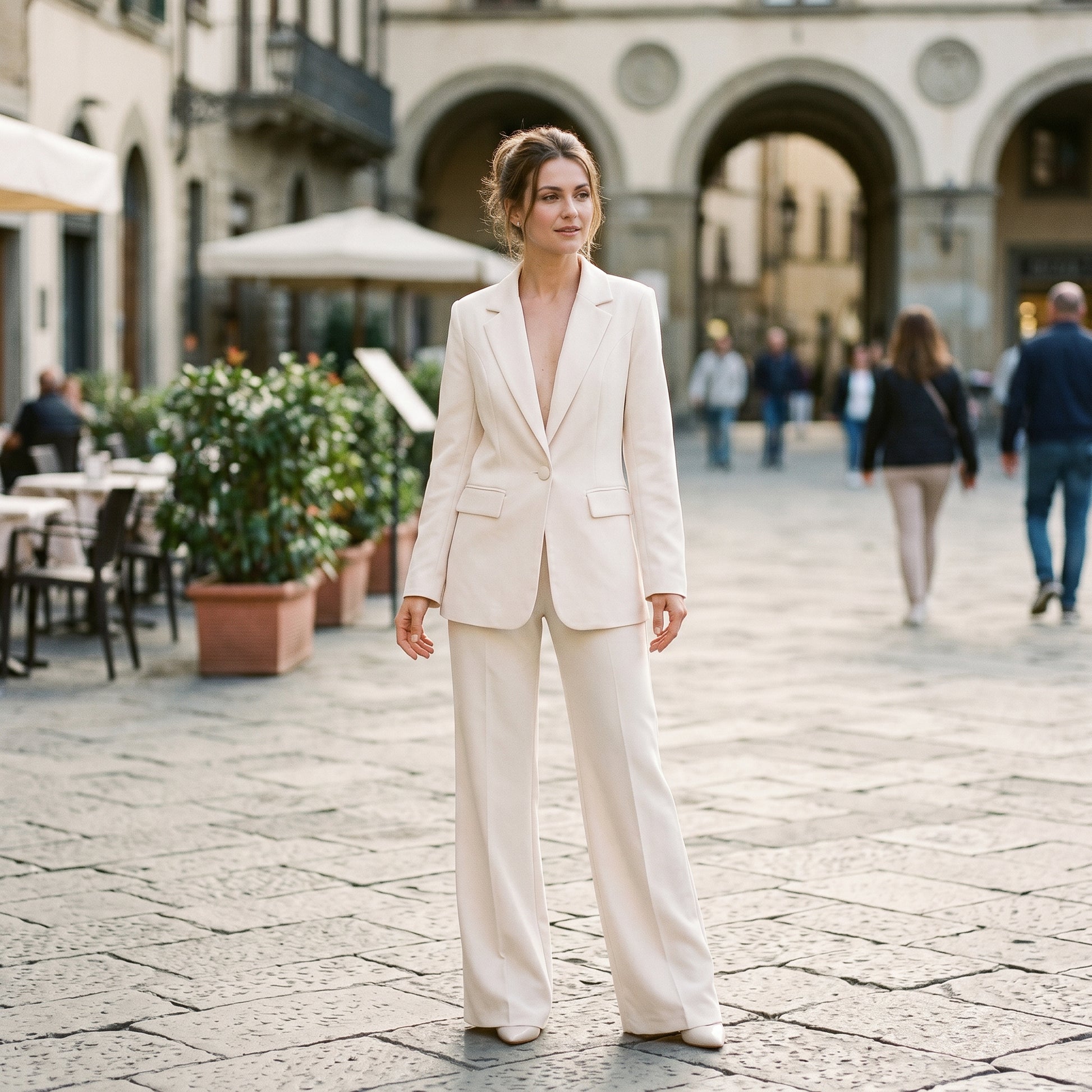 Alejandra – Summer Wedding Suit for Women Lightweight