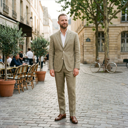 Alejandro - Summer Wedding Suit for Men Lightweight