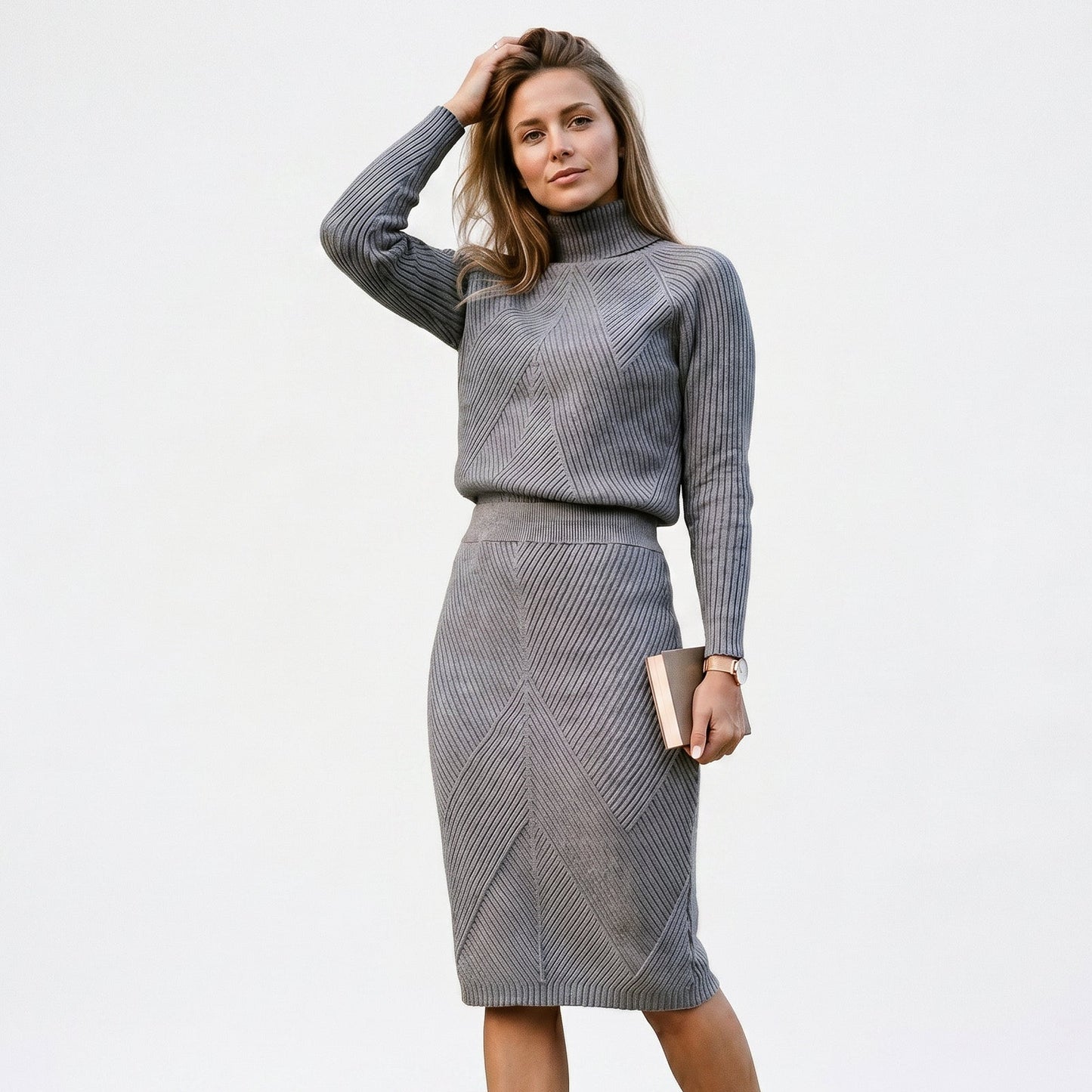 Alexa - Elegant Two Piece Skirt Set for Women DONE 05-22-2026