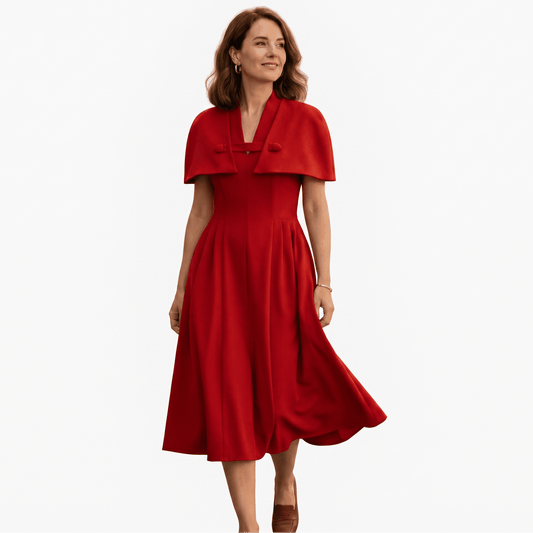 Alexandria - Elegant V Neck Sleeveless Women's Summer Dress Approved