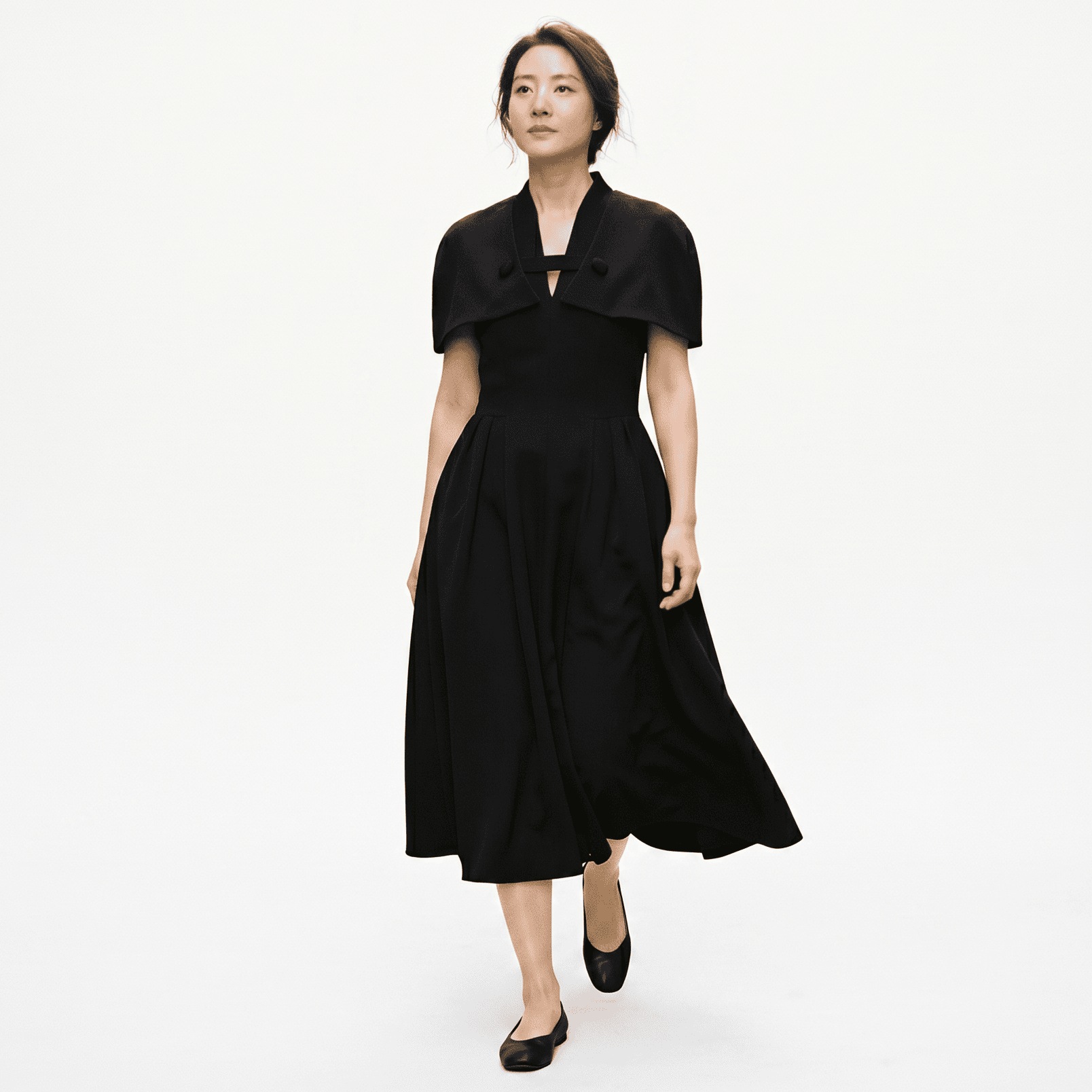 Alexandria - Elegant V Neck Sleeveless Women's Summer Dress Approved