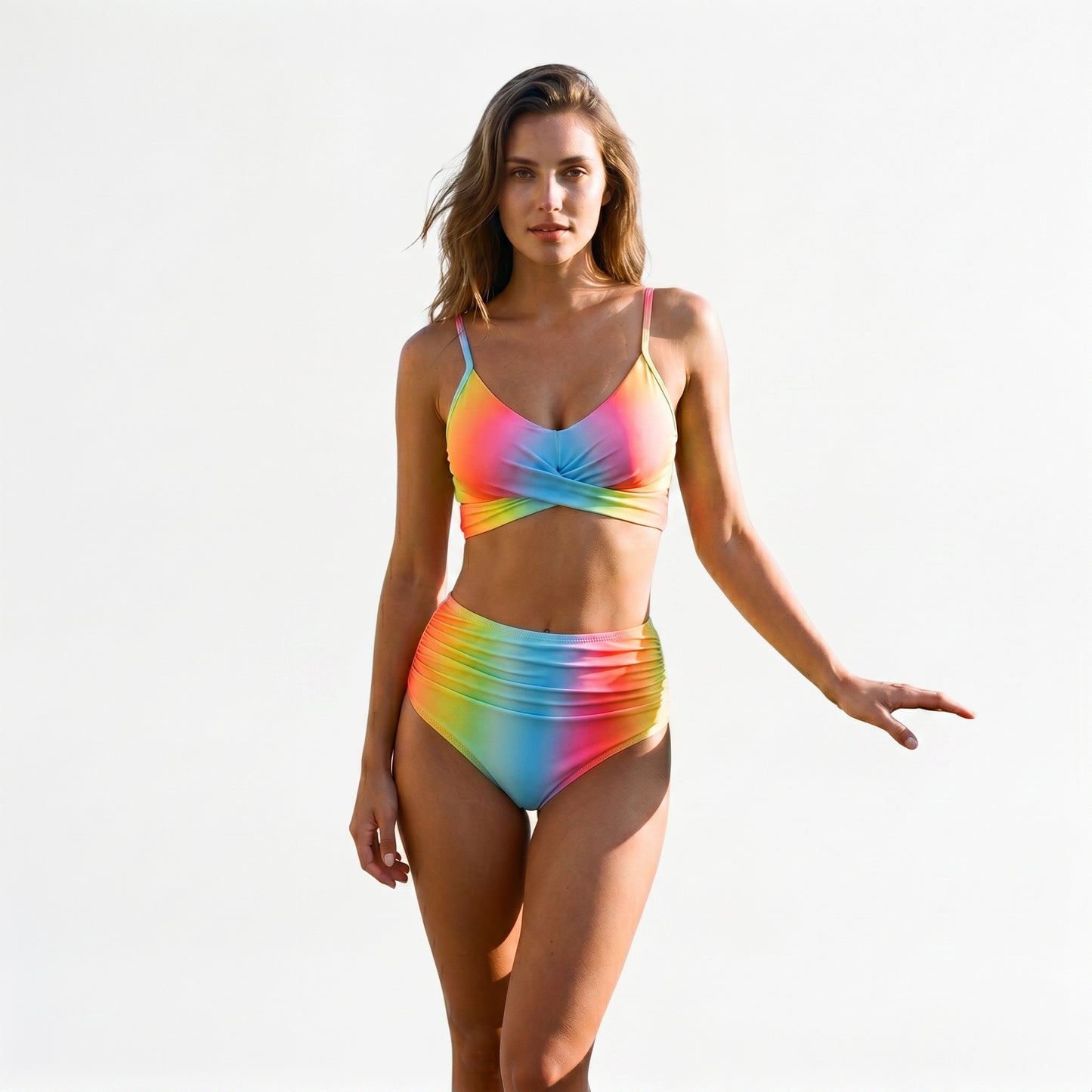Alice - High Waisted Slim Bikini Set for Women DONE 05-21-2026