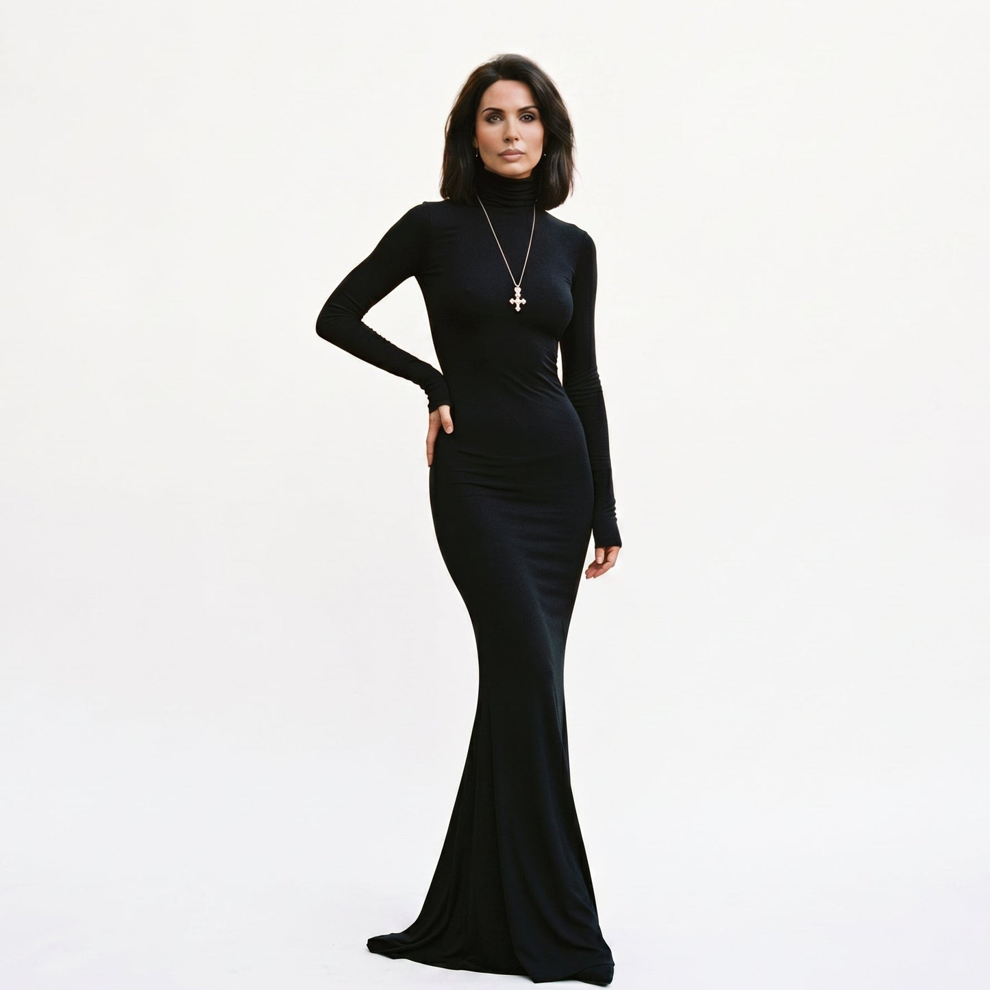 Alyssa - Elegant Long Sleeve Maxi Dress for Women DONE 05-28-2026