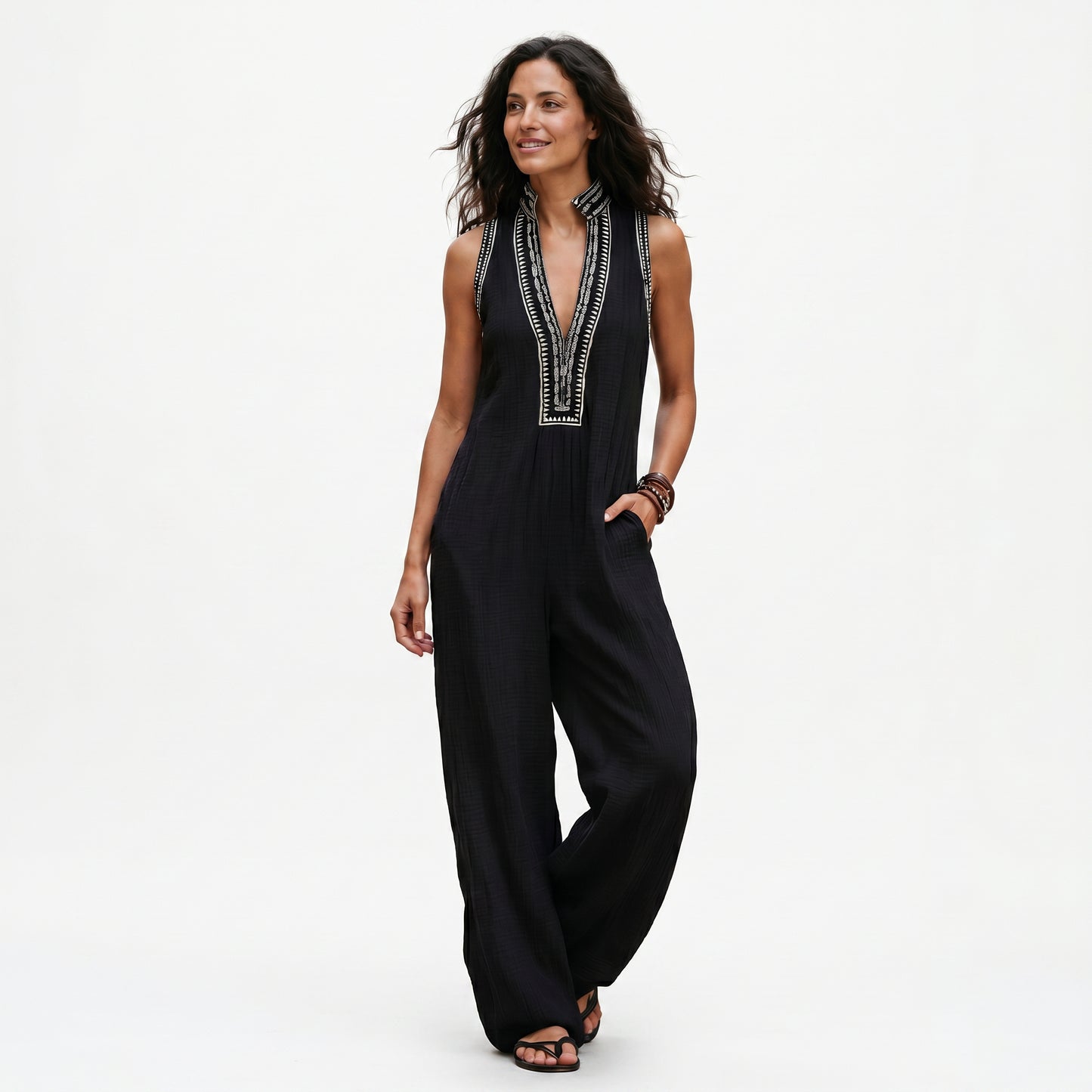 Alyssa - Stylish Sleeveless Linen Blend Jumpsuit Women DONE 05-29-2026