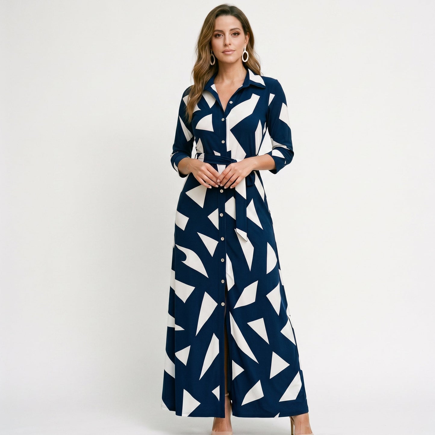 Amalia - Elegant Work Maxi Dress for Women DONE 05-14-2026