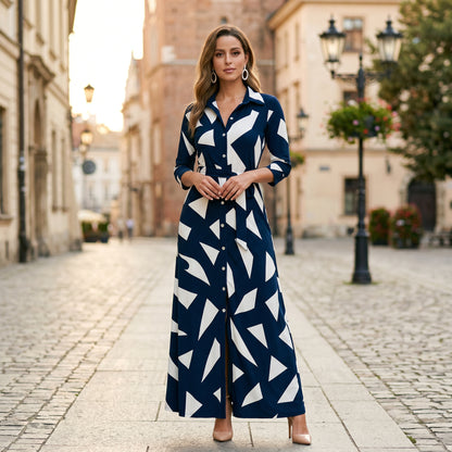 Amalia - Elegant Work Maxi Dress for Women DONE 05-14-2026