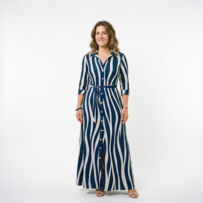 Amalia - Elegant Work Maxi Dress for Women DONE 05-14-2026