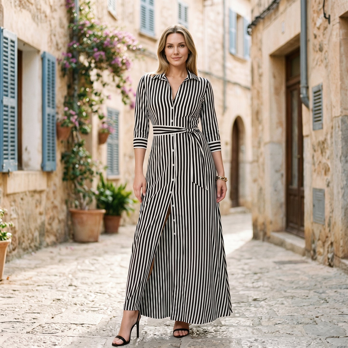 Amalia - Elegant Work Maxi Dress for Women DONE 05-14-2026