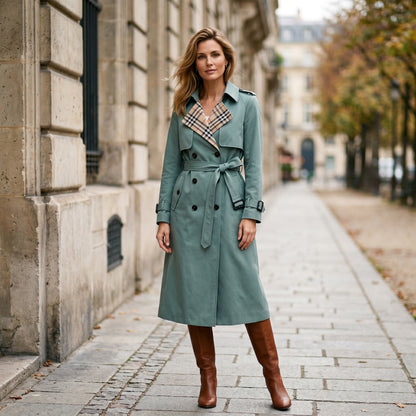 Amanda - Classic Women's Winter Trench Coat DONE 06-01-2026