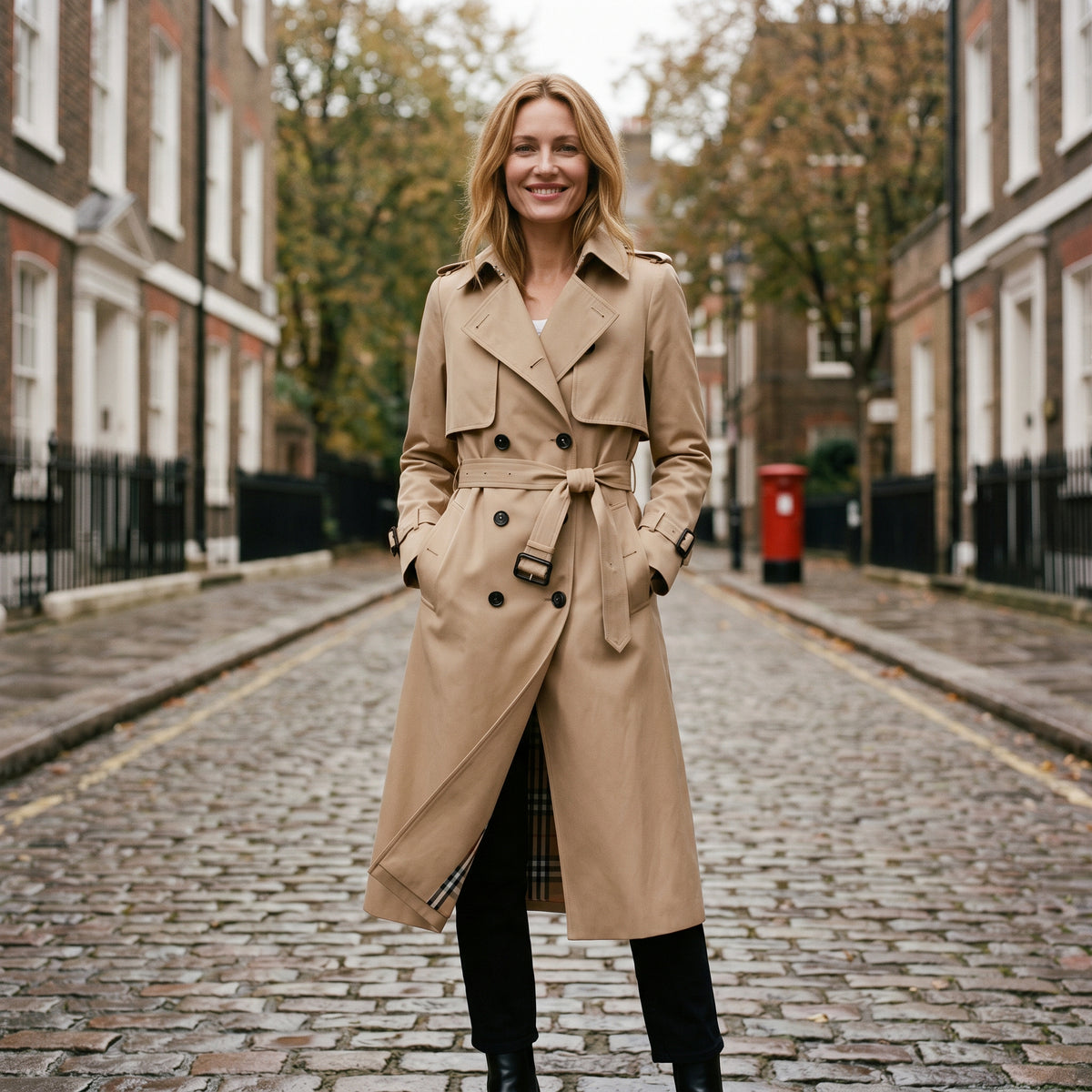Amanda - Classic Women's Winter Trench Coat DONE 06-01-2026