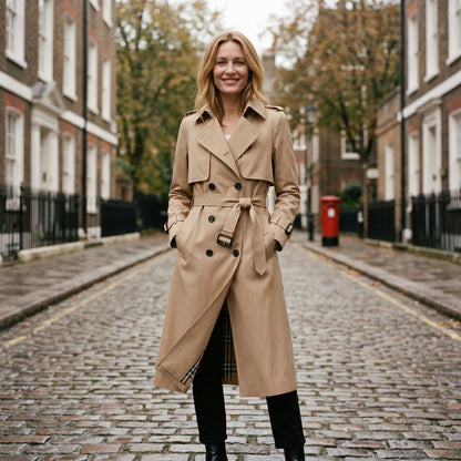 Amanda - Classic Women's Winter Trench Coat DONE 06-01-2026
