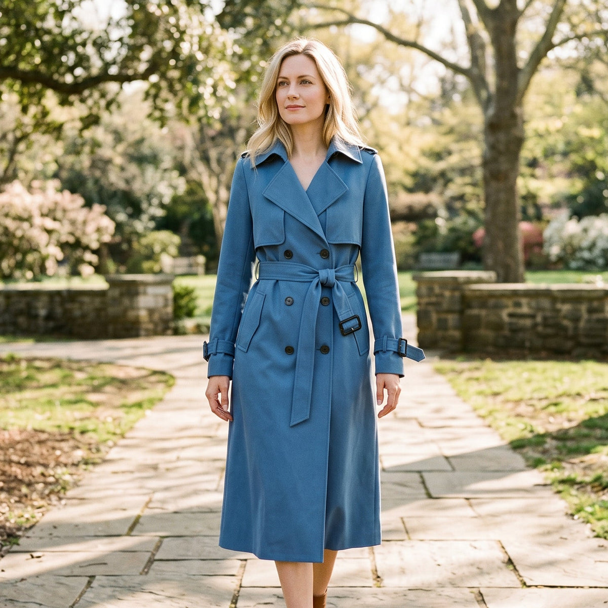 Amanda - Classic Women's Winter Trench Coat DONE 06-01-2026