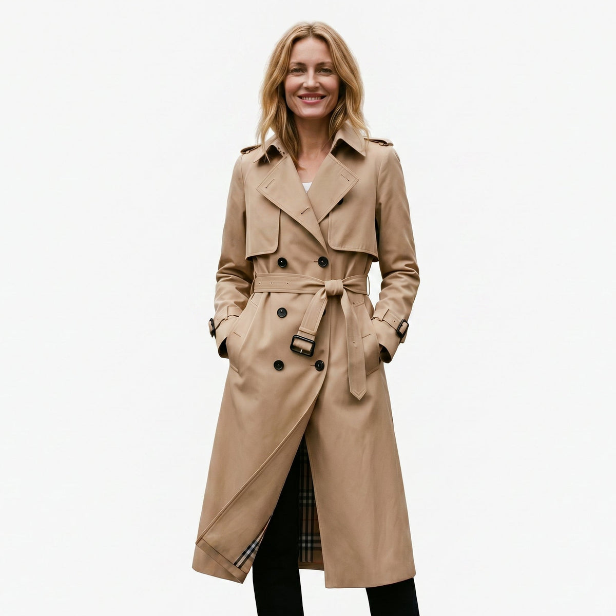 Amanda - Classic Women's Winter Trench Coat DONE 06-01-2026