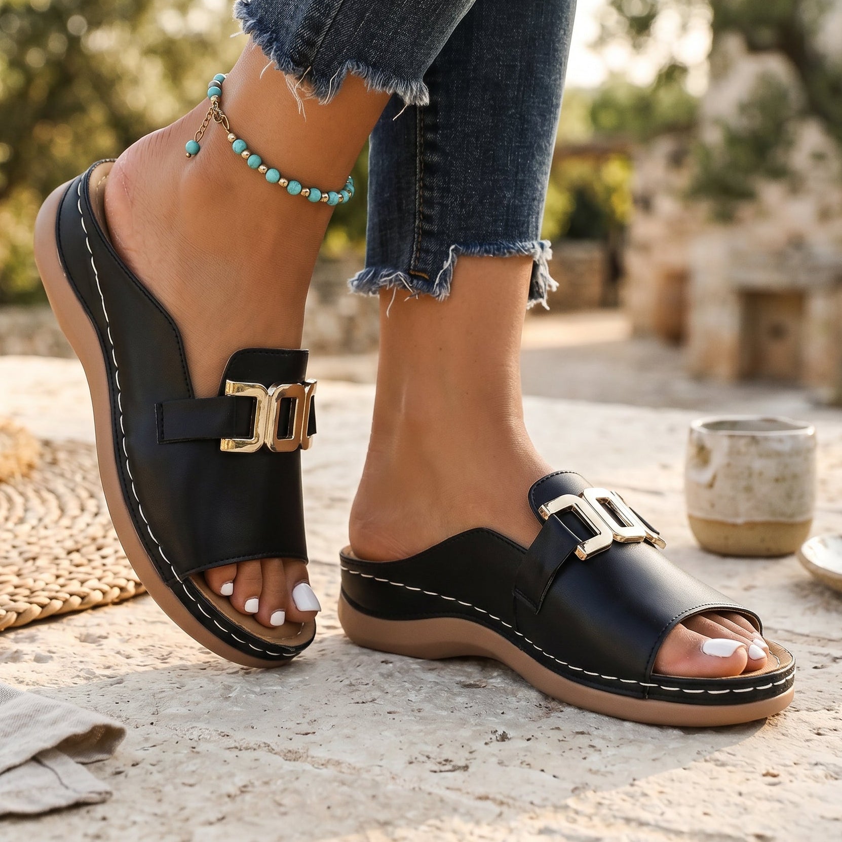 Amara - Chic Open-Toe Sandals for Women DONE