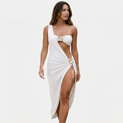 Amara - Elegant Summer Cut-Out Dress DONE