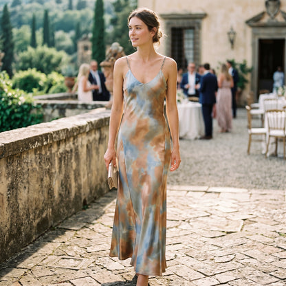 Amara - Elegant White Maxi Dress for Summer Events DONE