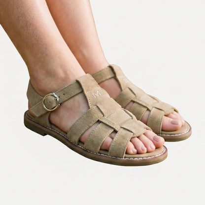 Amara - Stylish Women's Hollow Genuine Leather Sandals DONE 05-28-2026