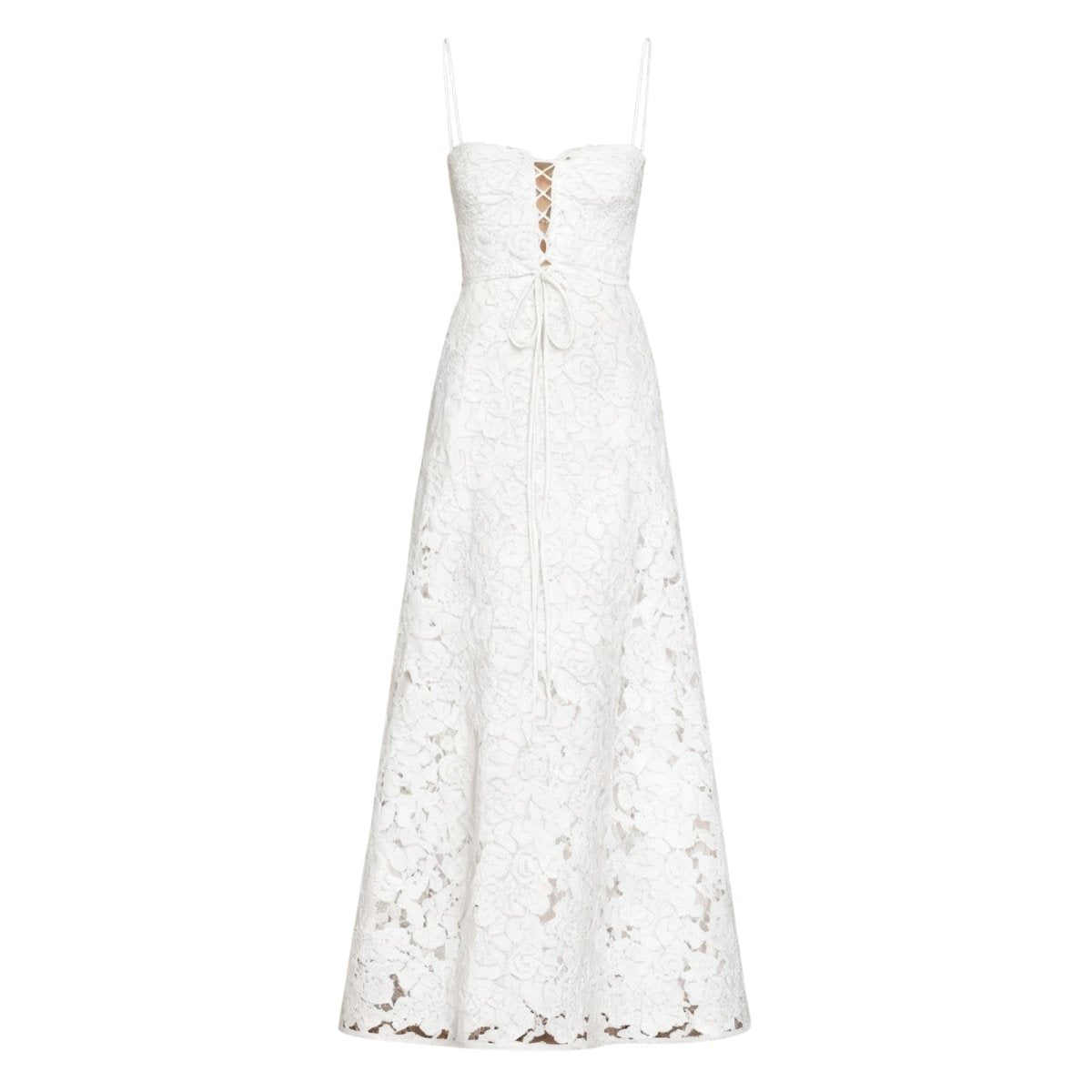 Amara - Elegant Floral Jacquard Gown for Weddings 6
