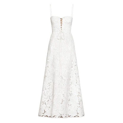 Amara - Elegant Floral Jacquard Gown for Weddings 6