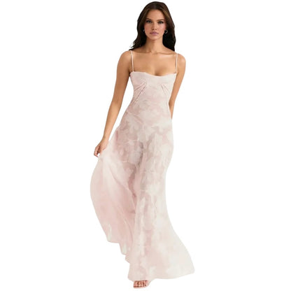 Amara - Elegant Floral Jacquard Gown for Weddings 8