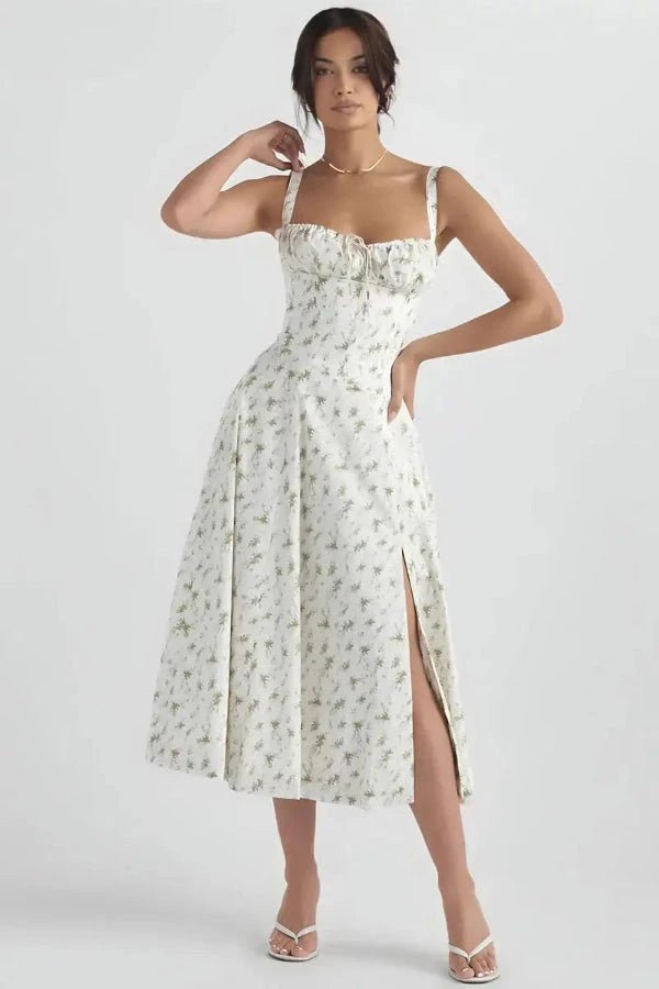 Amara - Elegant Floral Summer Dress 1
