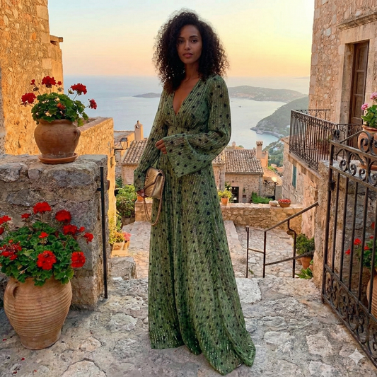 Amara - Elegant Long Beach Summer Dress 2