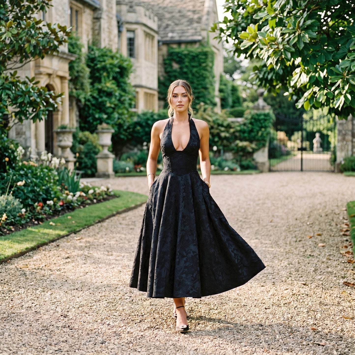 Amelia - Elegant A-Line Cocktail Dress for Weddings DONE