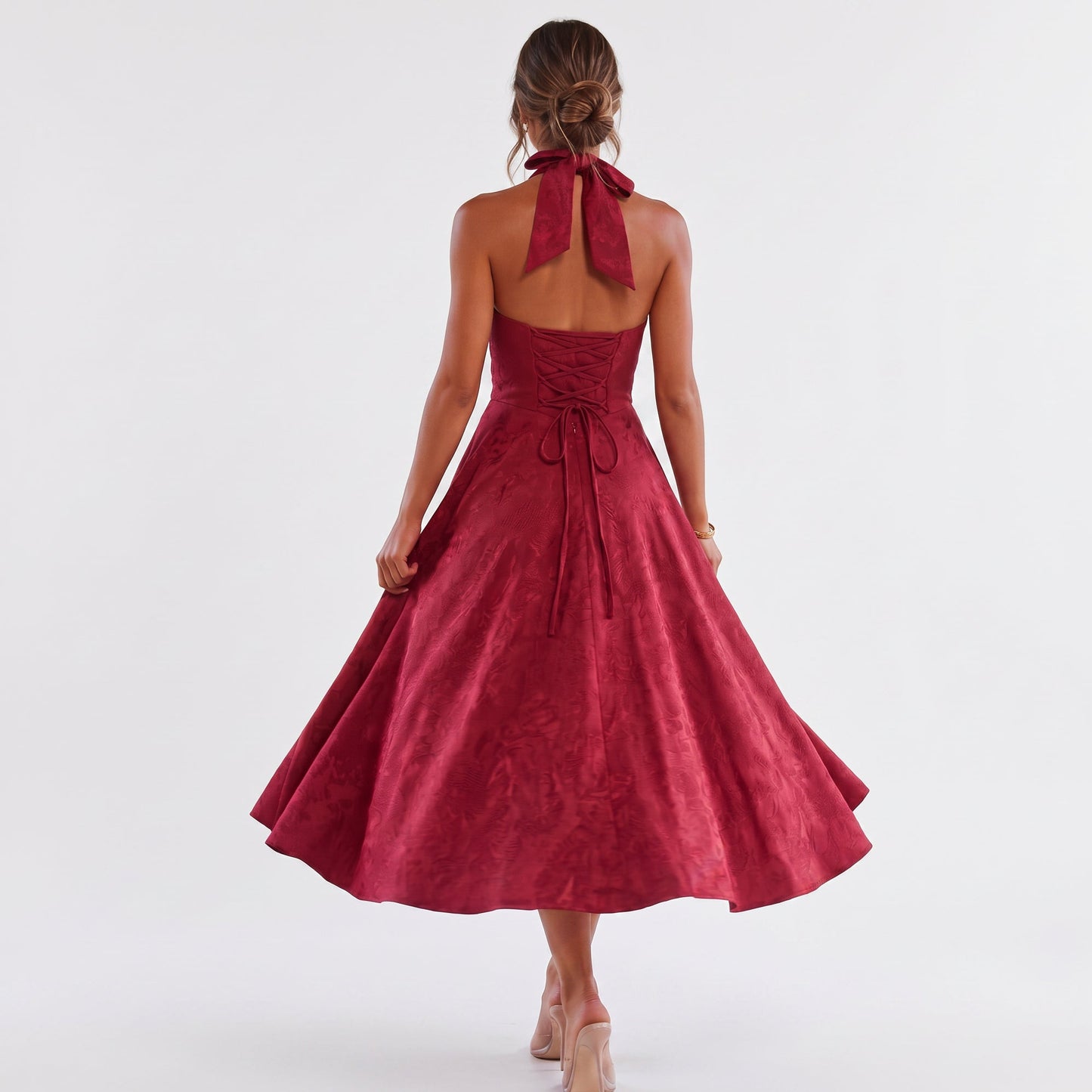 Amelia - Elegant A-Line Cocktail Dress for Weddings DONE