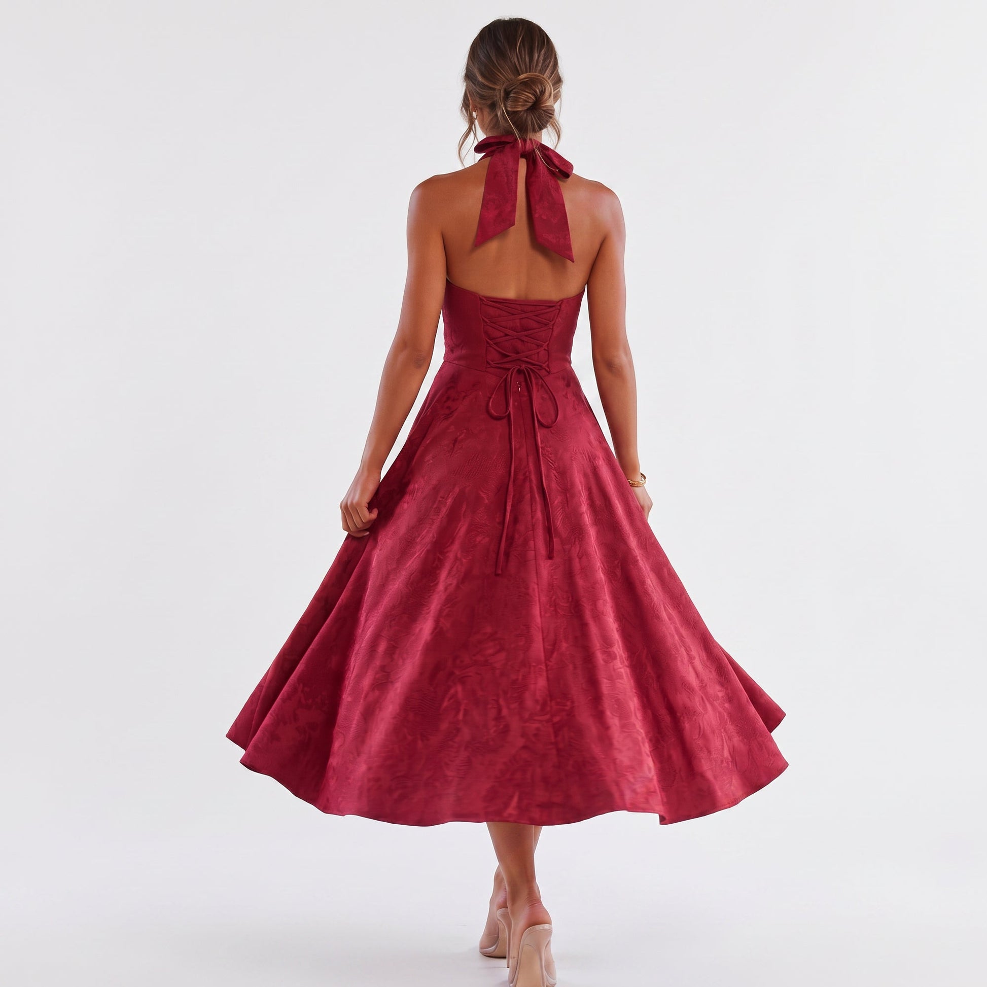 Amelia - Elegant A-Line Cocktail Dress for Weddings DONE