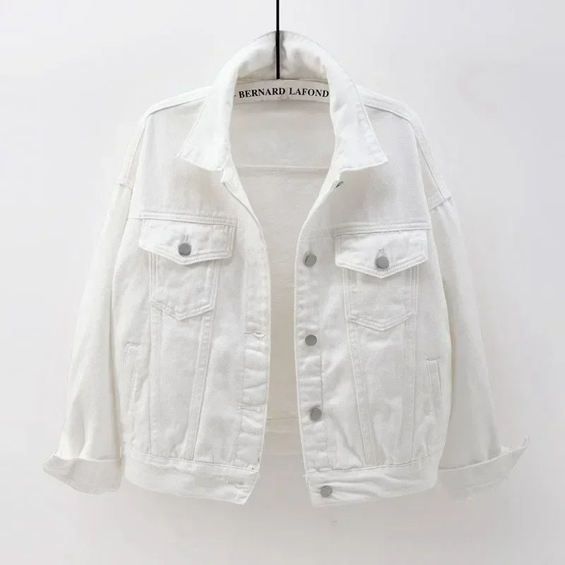 Amelia - Casual Oversized Denim Jacket for Women 0