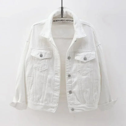 Amelia - Casual Oversized Denim Jacket for Women 0