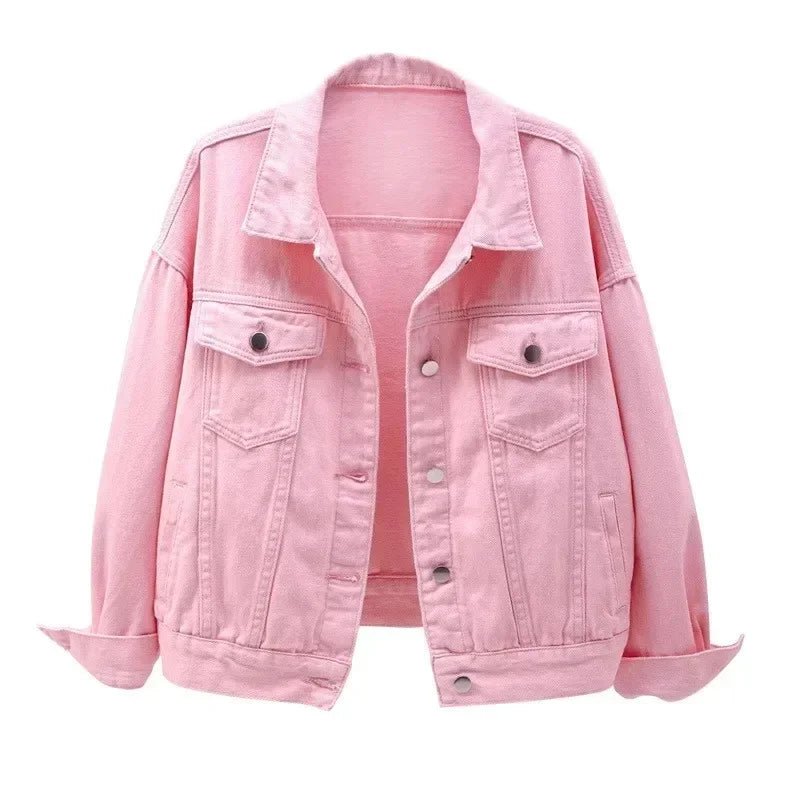 Amelia - Casual Oversized Denim Jacket for Women 1