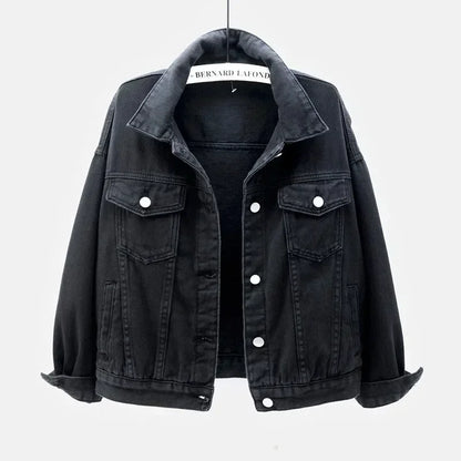 Amelia - Casual Oversized Denim Jacket for Women 2