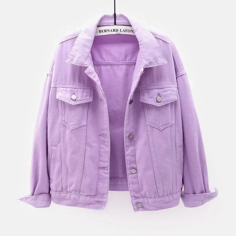 Amelia - Casual Oversized Denim Jacket for Women 3
