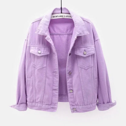 Amelia - Casual Oversized Denim Jacket for Women 3