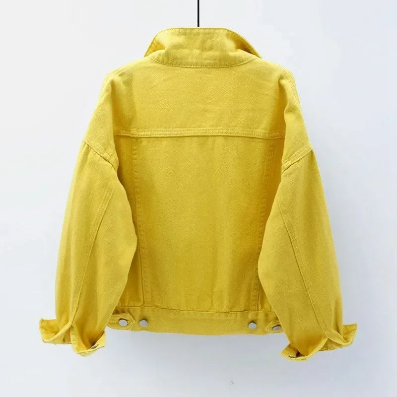 Amelia - Casual Oversized Denim Jacket for Women 4