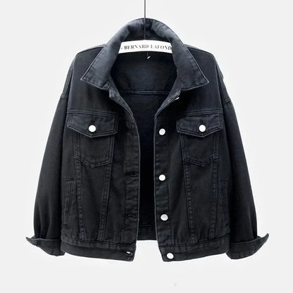 Amelia - Casual Oversized Denim Jacket for Women 6