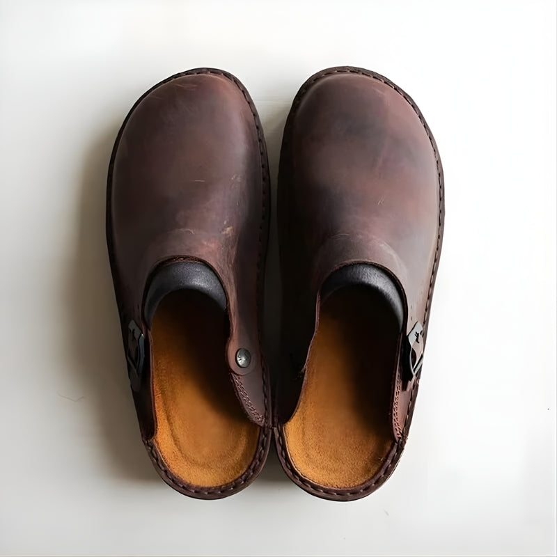 Amelia - Comfortable Slip-On Clogs with Adjustable Strap 2