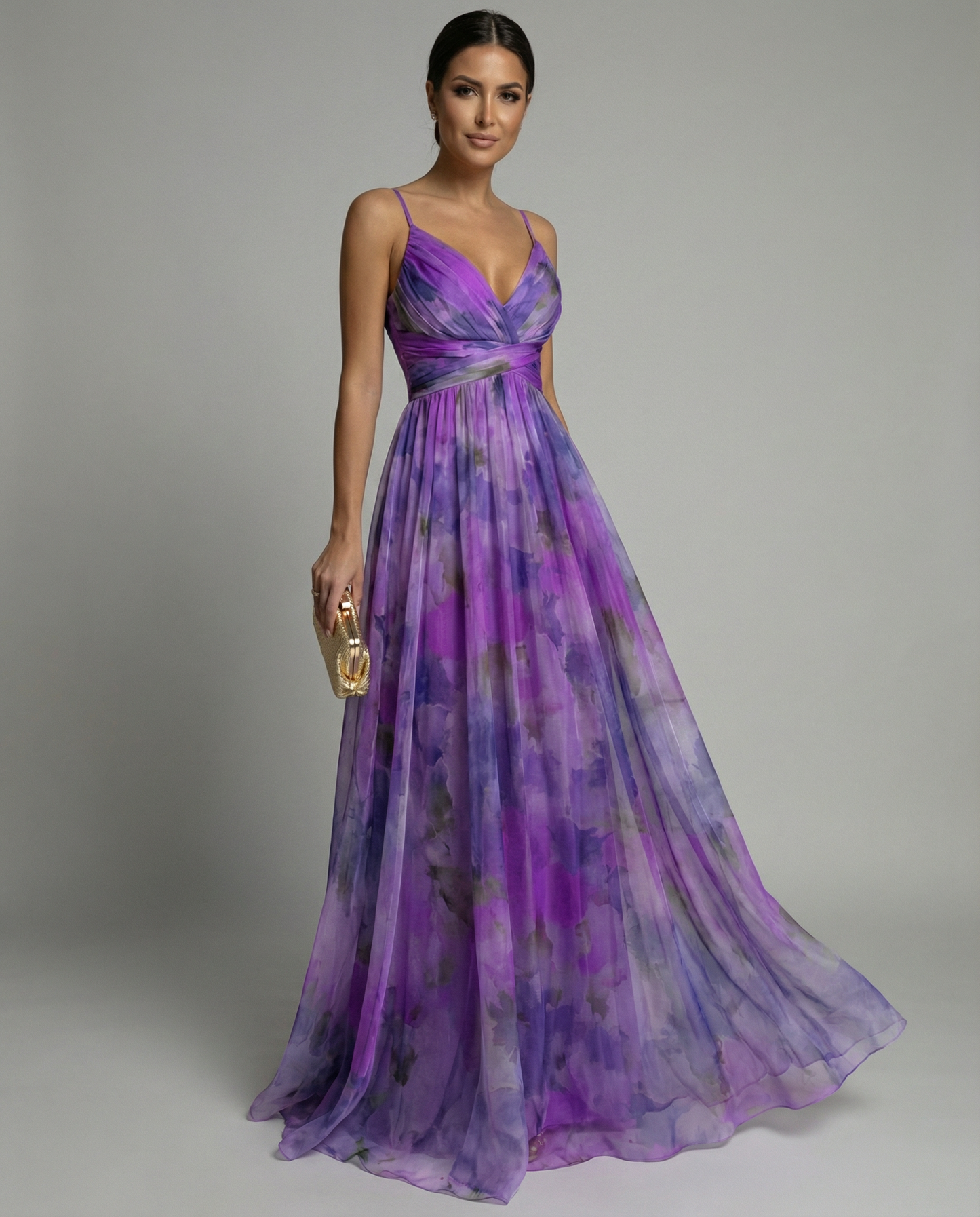 Amelia - Elegant Floral Wedding Guest Dress 6