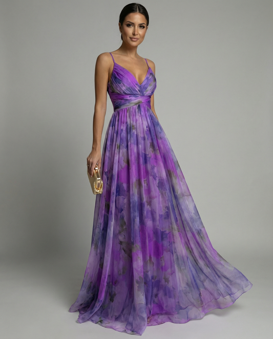 Amelia - Elegant Floral Wedding Guest Dress 6