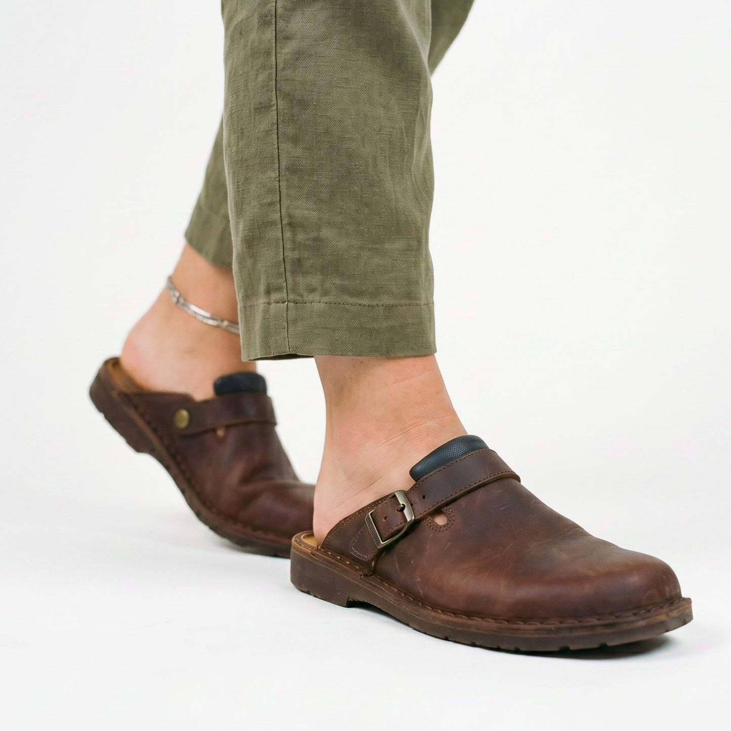 Angela - Comfortable Slip-On Clogs with Adjustable Strap DONE 05-29-2026