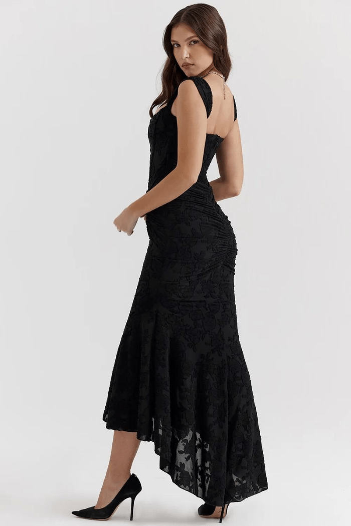 Arabella - Floral Long Sleeve Maxi Dress for Women 3