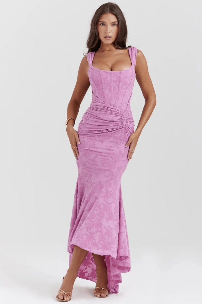 Arabella - Floral Long Sleeve Maxi Dress for Women 6