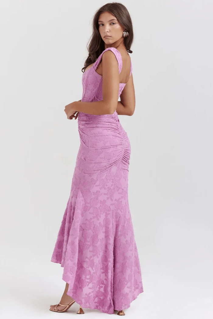 Arabella - Floral Long Sleeve Maxi Dress for Women 8