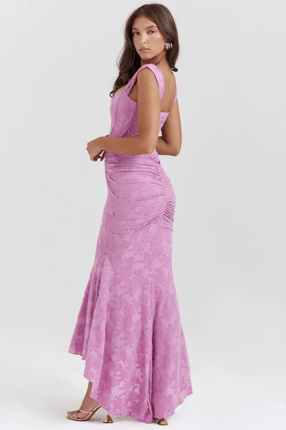 Arabella - Floral Long Sleeve Maxi Dress for Women 8