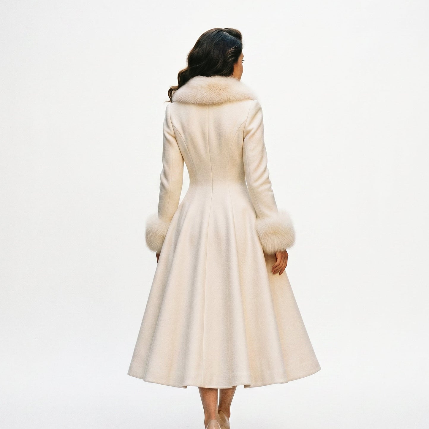 Arvienne - Elegant Winter Faux Fur Coat for Women DONE 05-30-2026