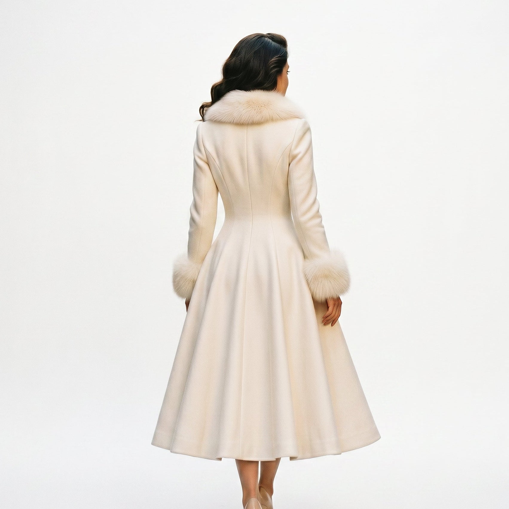 Arvienne - Elegant Winter Faux Fur Coat for Women DONE 05-30-2026